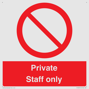 Private Staff Only